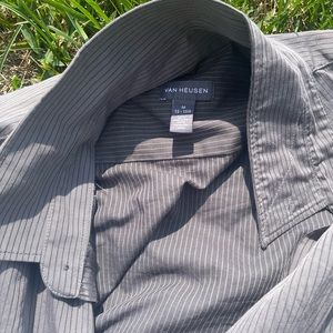 Mens striped dress shirt
